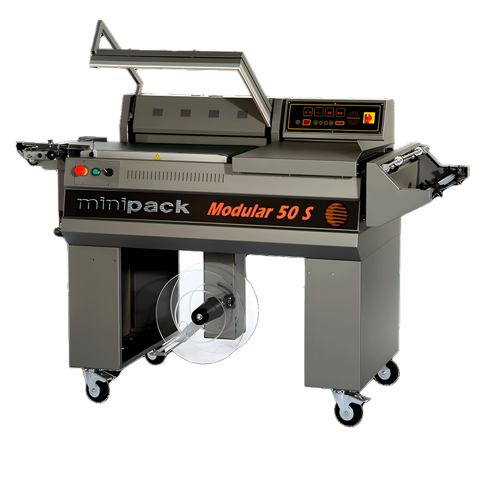 ماكينة تغليف شرنك صحية وآمنة للمنتجات الغذائية والدوائية، مقاومة للصدأ والرطوبة