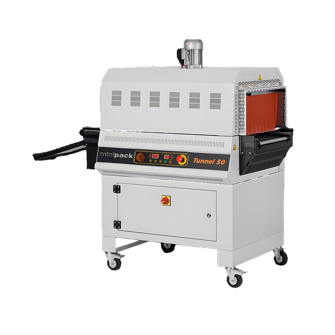 فرن تغليف شرنك إيطالي بتحكم رقمي، للحصول على تقفيل حراري احترافي.